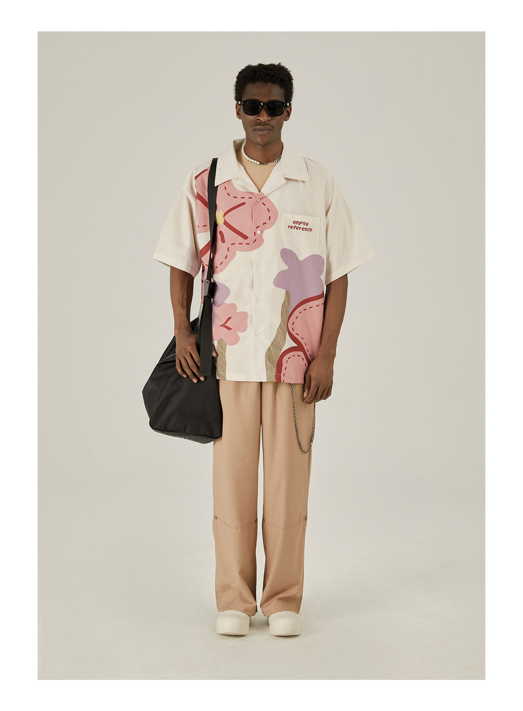 EMPTY REFERENCE Spring Flower Short Sleeve Shirt