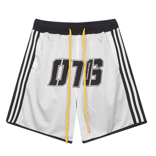 Harsh and Cruel Drawstrings Embroidered Basketball Shorts