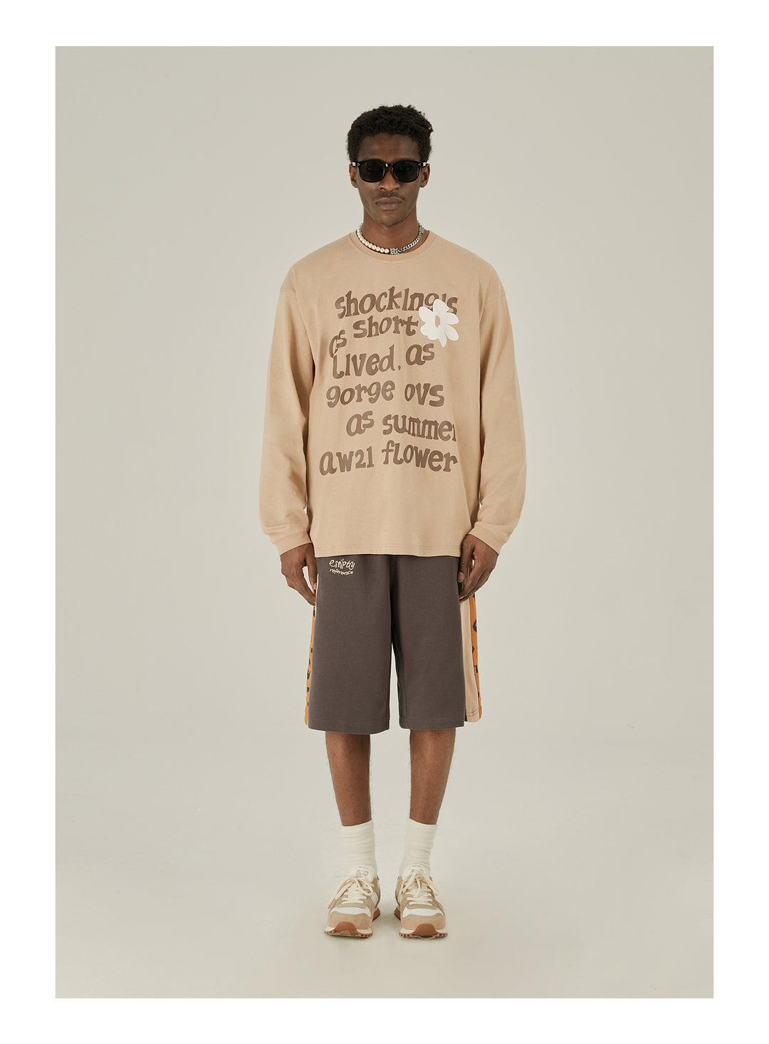 EMPTY REFERENCE Leopard Print Shorts