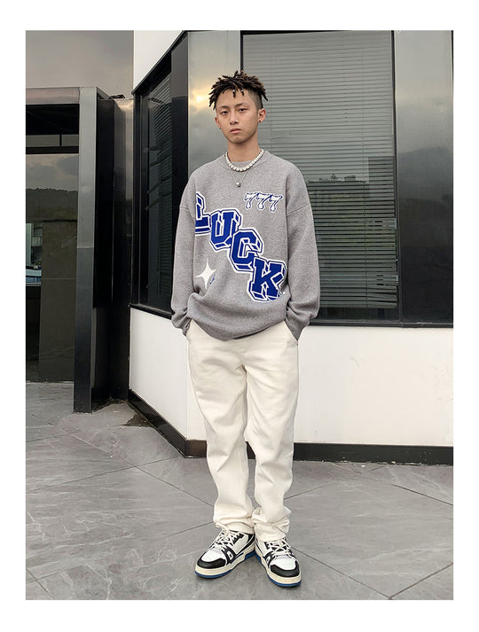 Luck 777 Knit Sweater