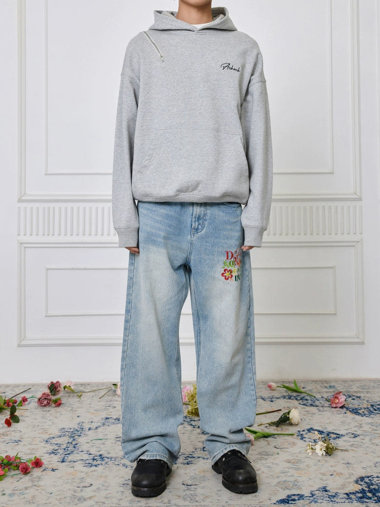 Racer varsity jacket | Achock Colorful Butterfly Embroidery Varsity Jacket | Face 3 Face