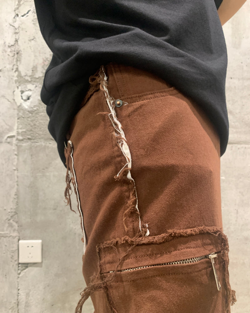F3F Select Splicing Anti Edge Beggar Pants