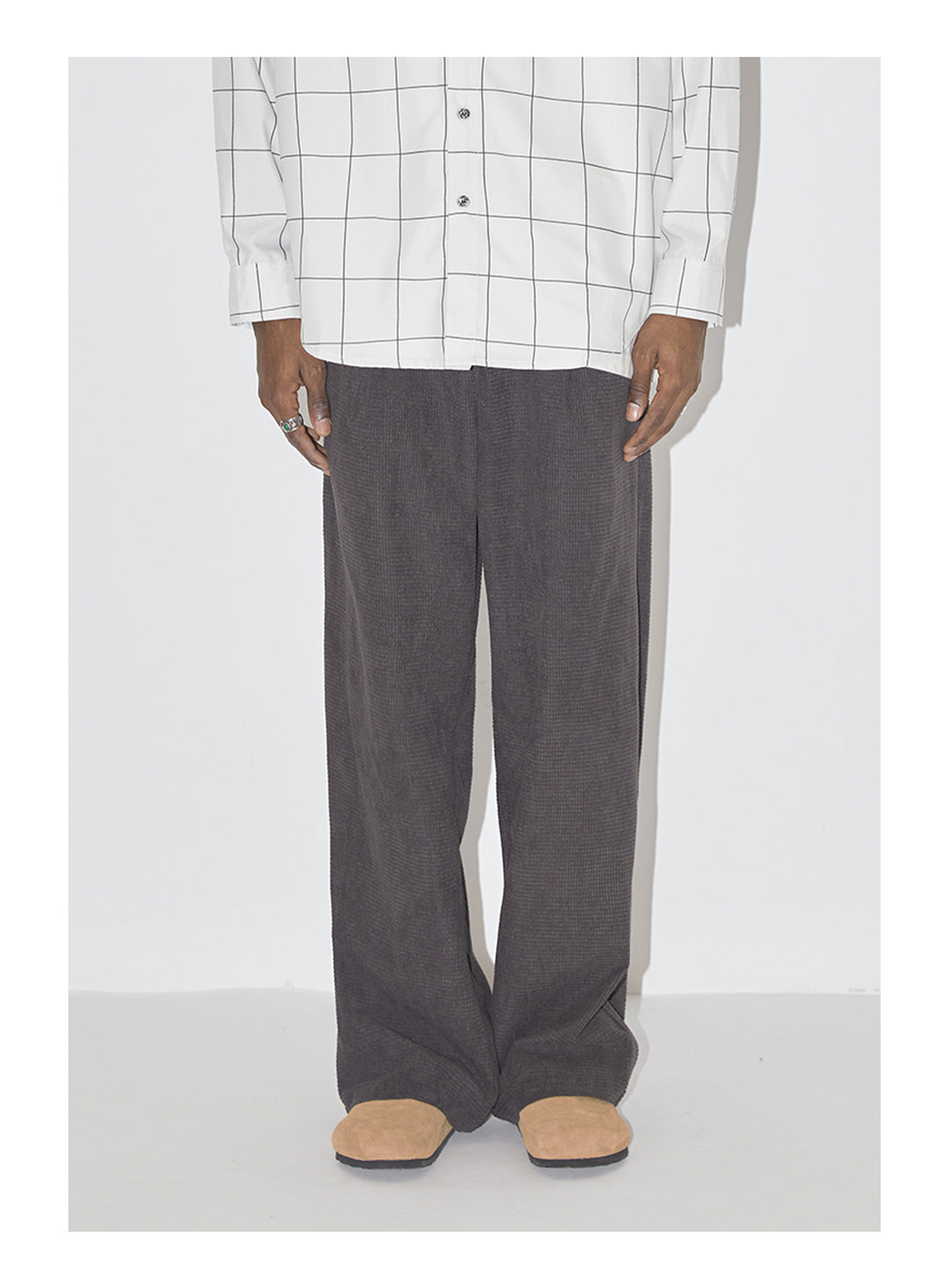 EMPTY REFERENCE Waffle All Match Pants