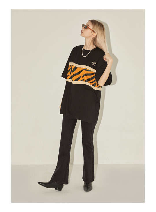 EMPTY REFERENCE Tiger Stitching Tee