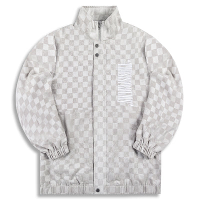 PRBLMS Checkerboard LOGO Embroidered Jacket