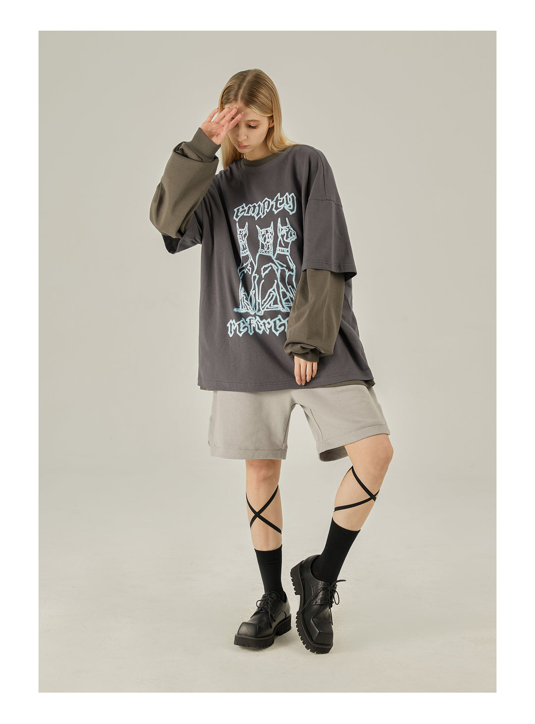 EMPTY REFERENCE Neon Doberman Tee