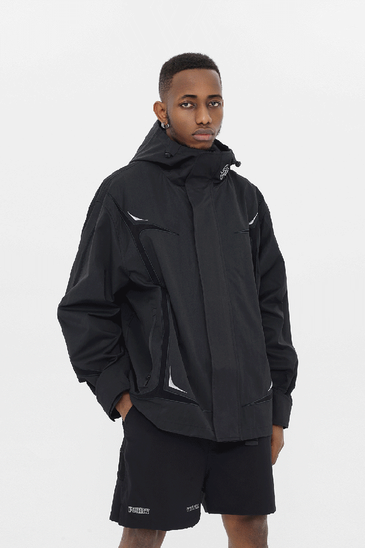 JHYQ Punching Embroidered Function Jacket