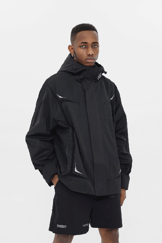 JHYQ Punching Embroidered Function Jacket