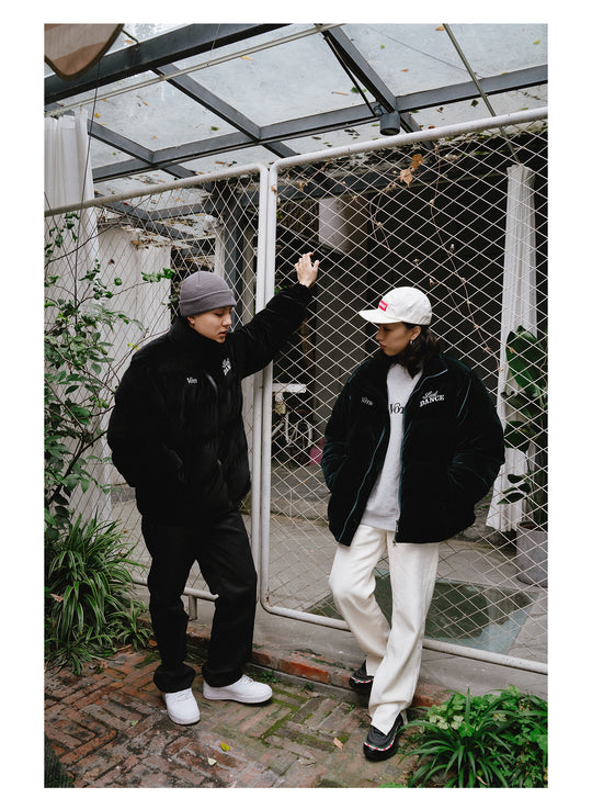 VOTE Embroidered Corduroy Jacket