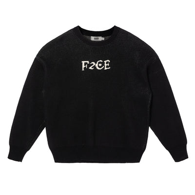 F2CE Love Heart LOGO Knit Sweater | Face 3 Face