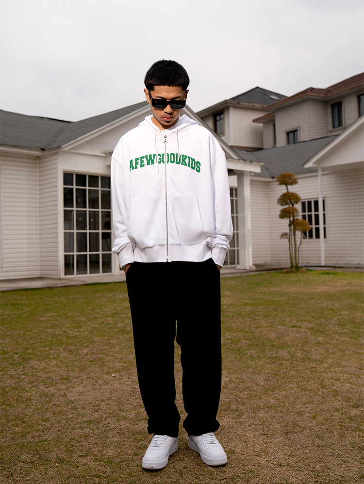 AFGK 3D Logo Zip Hoodie | Face 3 Face