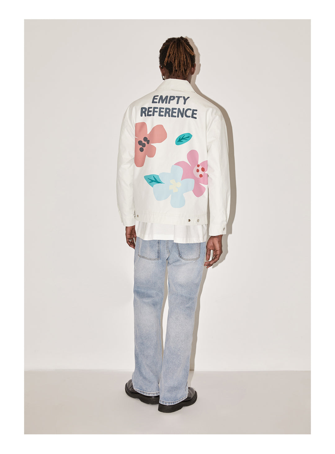 EMPTY REFERENCE Garden Floral Print Jacket