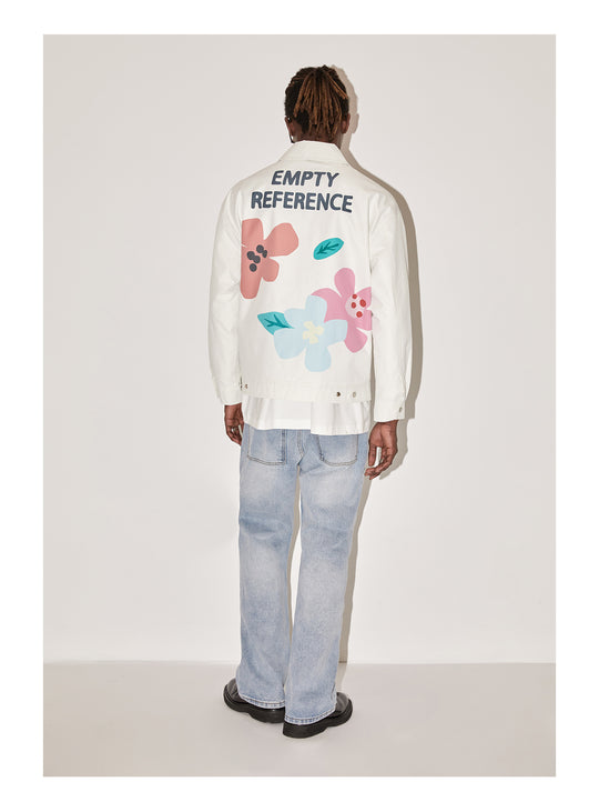 EMPTY REFERENCE Garden Floral Print Jacket