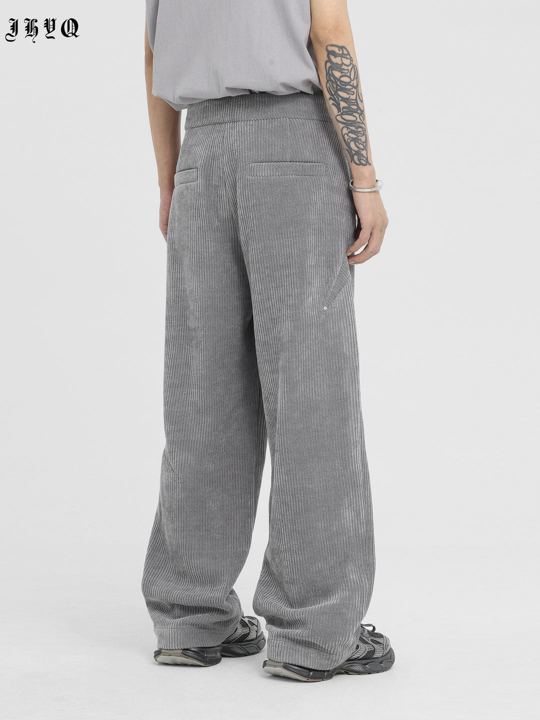 JHYQ Corduroy Smooth Wide Leg Pants