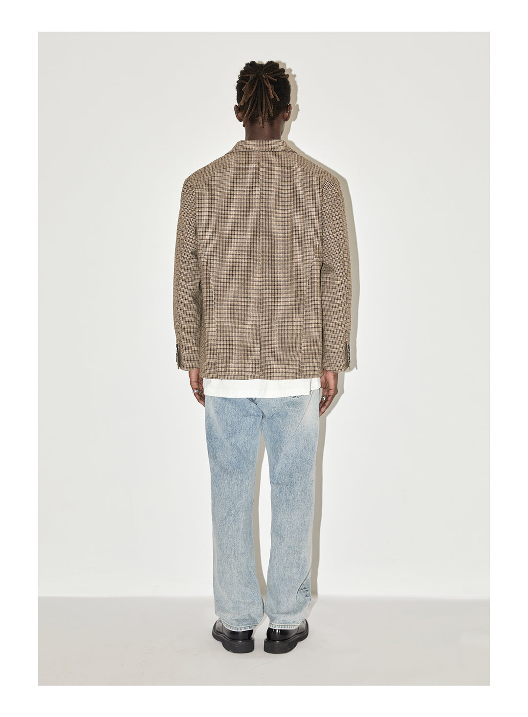 EMPTY REFERENCE Patch Embroidery Suit Jacket