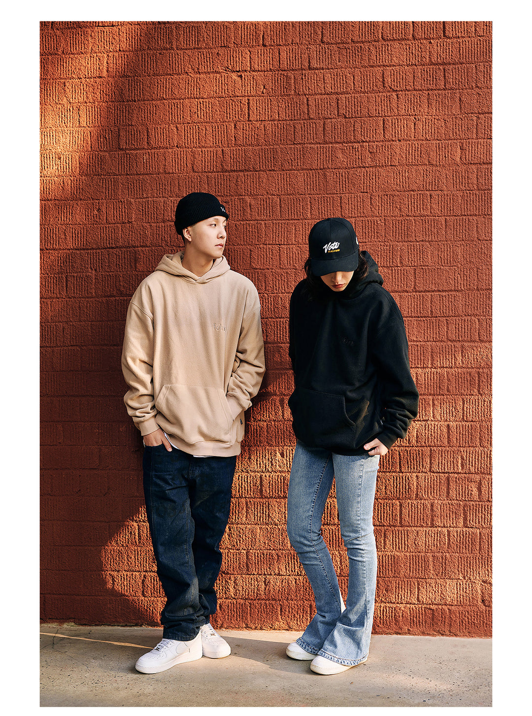 VOTE Bee Logo Polar Fleece Hoodie