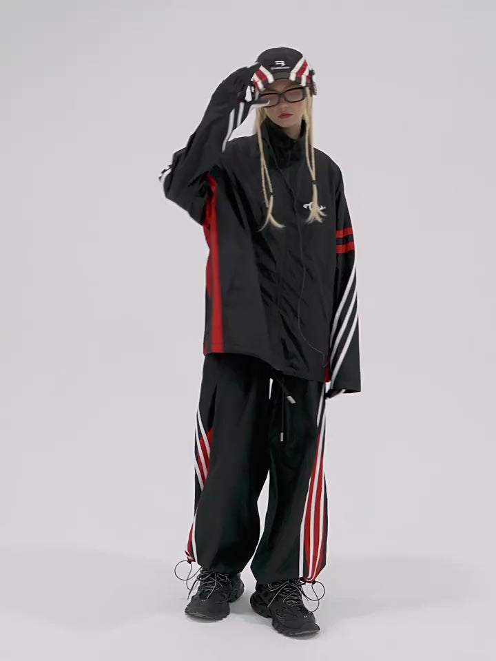 Harsh and Cruel Stitching Loose Track Jacket