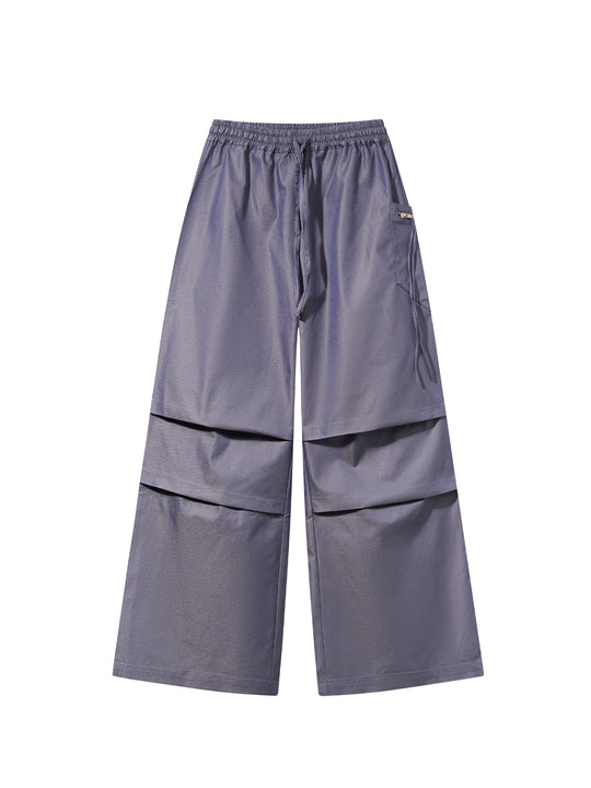 BLIND NO PLAN Pinch Pleat Contour Zip Pants