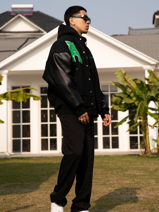 DONCARE A Few Good Kids AFGK 3D Logo Varsity Jacket