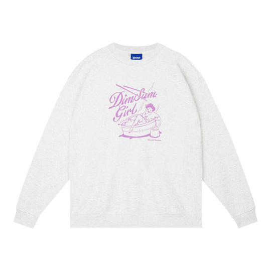 Wassup House Dim Sum Girl Printed Sweatshirt