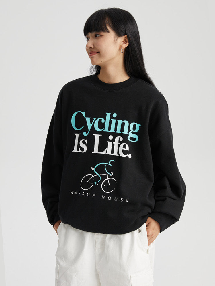 Wassup House LIFE Printed Sweatshirt