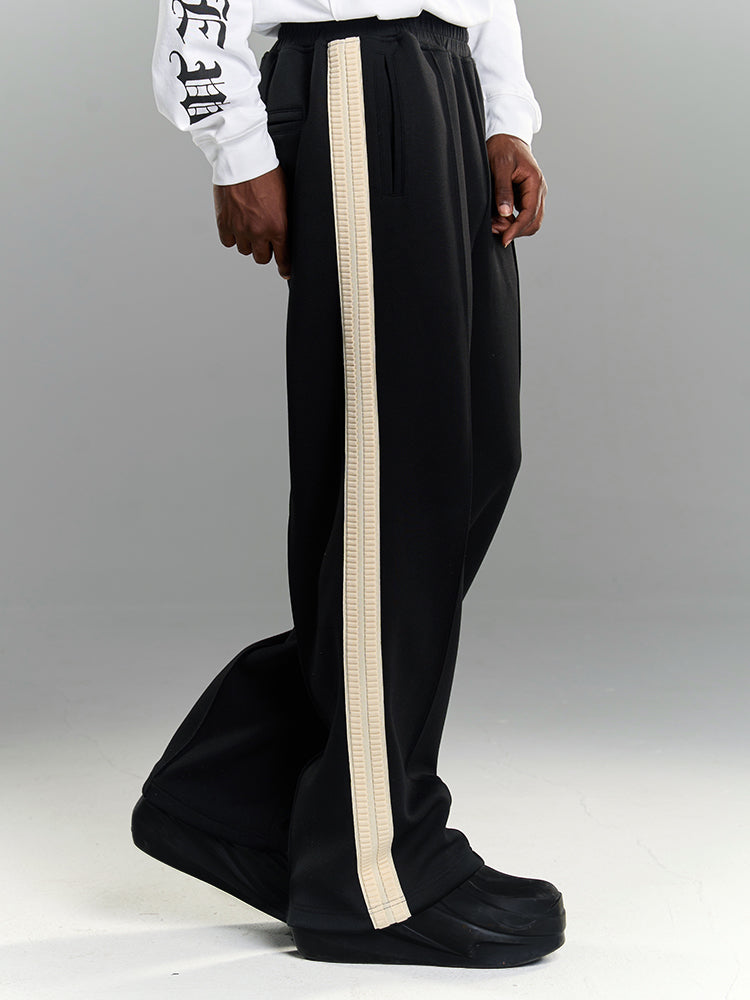 YADcrew Webbing Striped Sport Pants