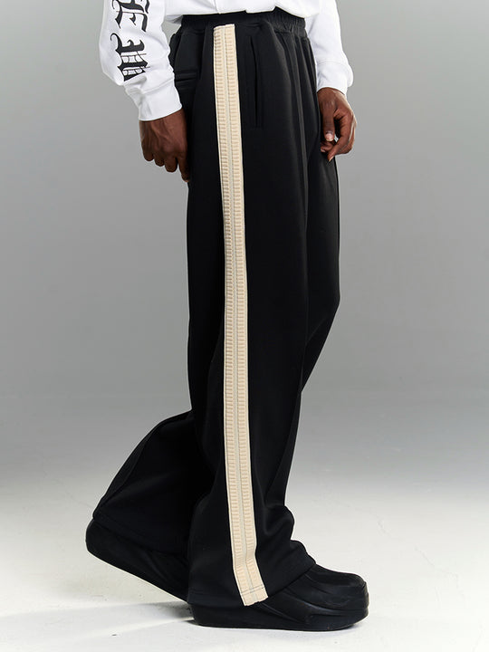 YADcrew Webbing Striped Sport Pants