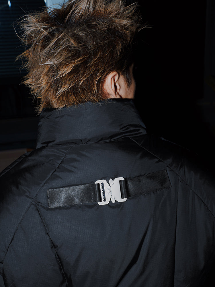 YADcrew Jigsaw Quilted Line Down Jacket