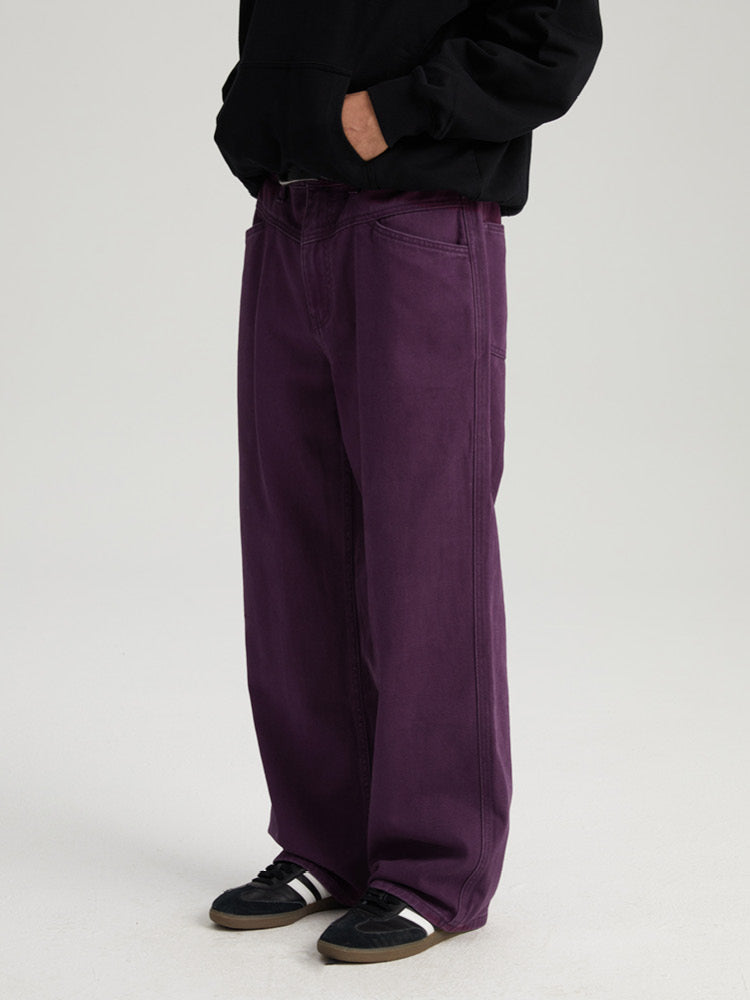 Wassup House Washed Split Work Pants