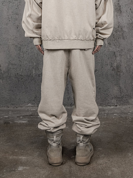 UNDERWATER Wasteland Distressed Drawstring Sweatpants