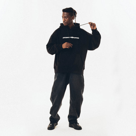 ANTIDOTE Logo Worldwide Hoodie | Face 3 Face