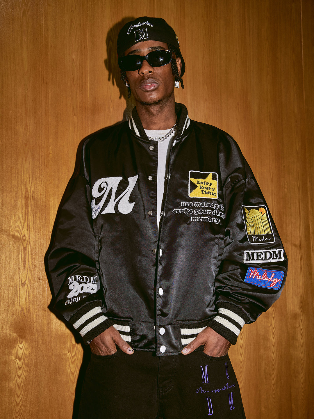 MEDM Constructor Baseball Jacket | Face 3 Face