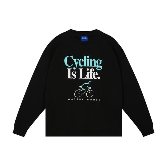 Wassup House LIFE Printed Sweatshirt