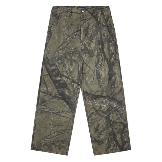 Wassup House Tree Camouflage Old Work Pants