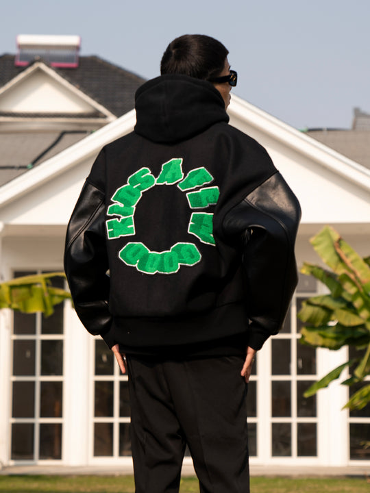 DONCARE A Few Good Kids AFGK 3D Logo Varsity Jacket