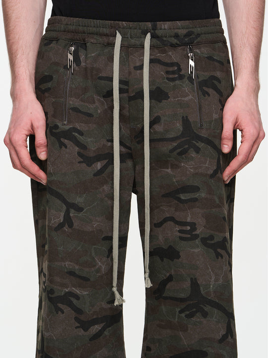 BLIND NO PLAN Zipper Drawstring Elastic Casual Pants