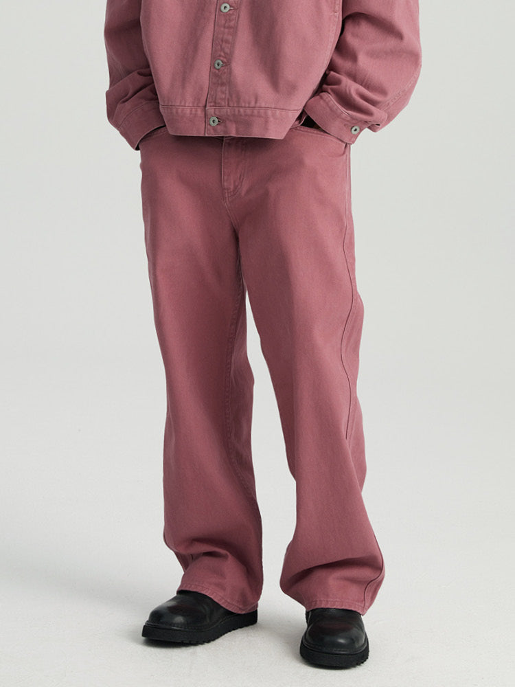 Wassup House Washed Split Work Pants