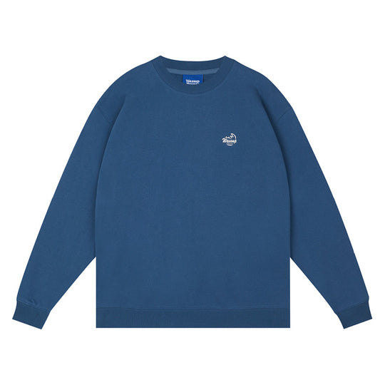 Wassup House Crab Graffiti Word Foam Printing Sweatshirt