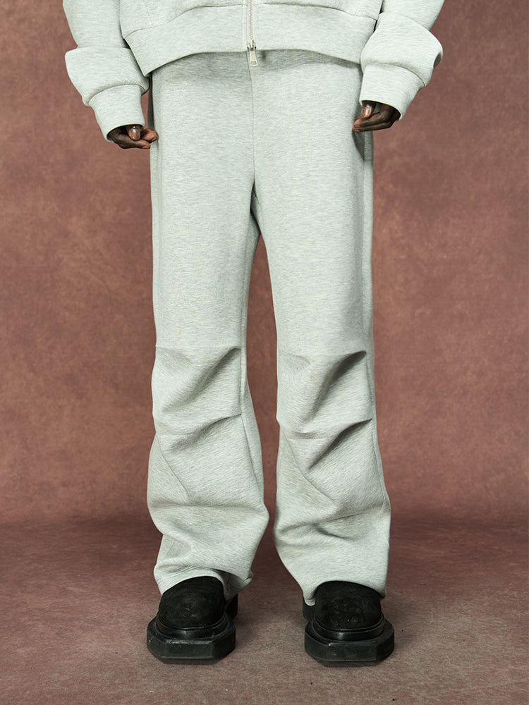 YADcrew 350g Heavyweight Pleated Sweat Pants