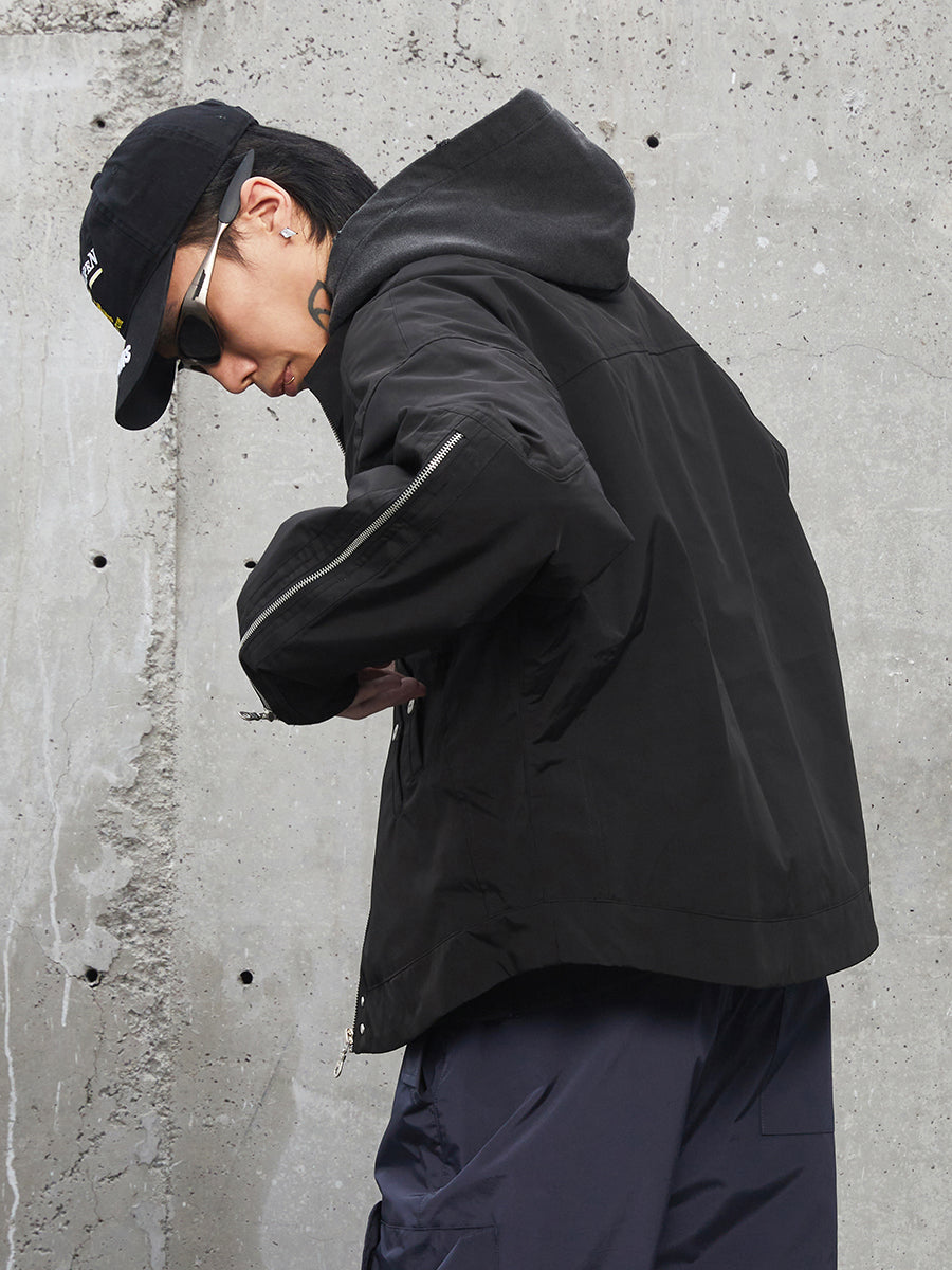 F2CE Hard Shell Bomber Flight Jacket