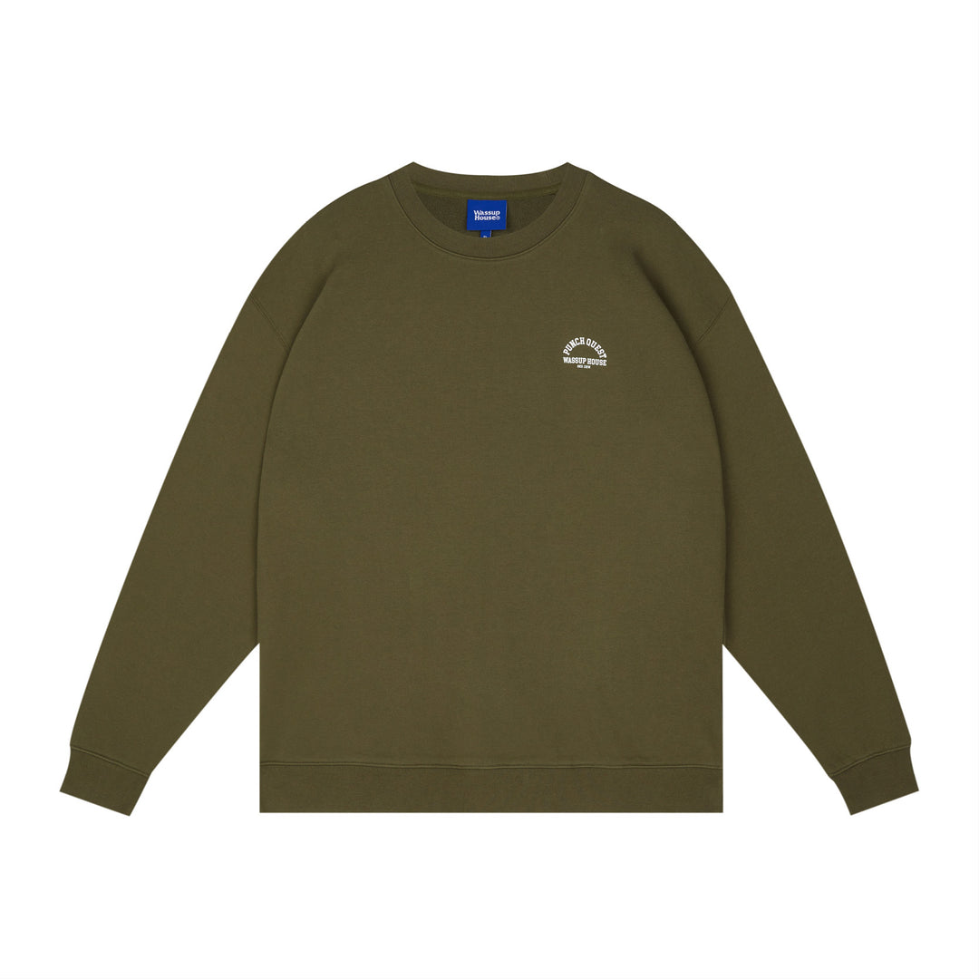 Wassup House Eagle Boxer Printing Sweatshirt