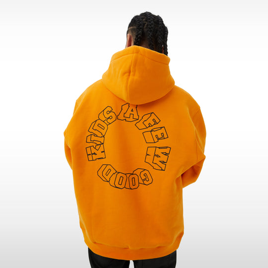 AFGK modern font LOGO Hoodie | Face 3 Face