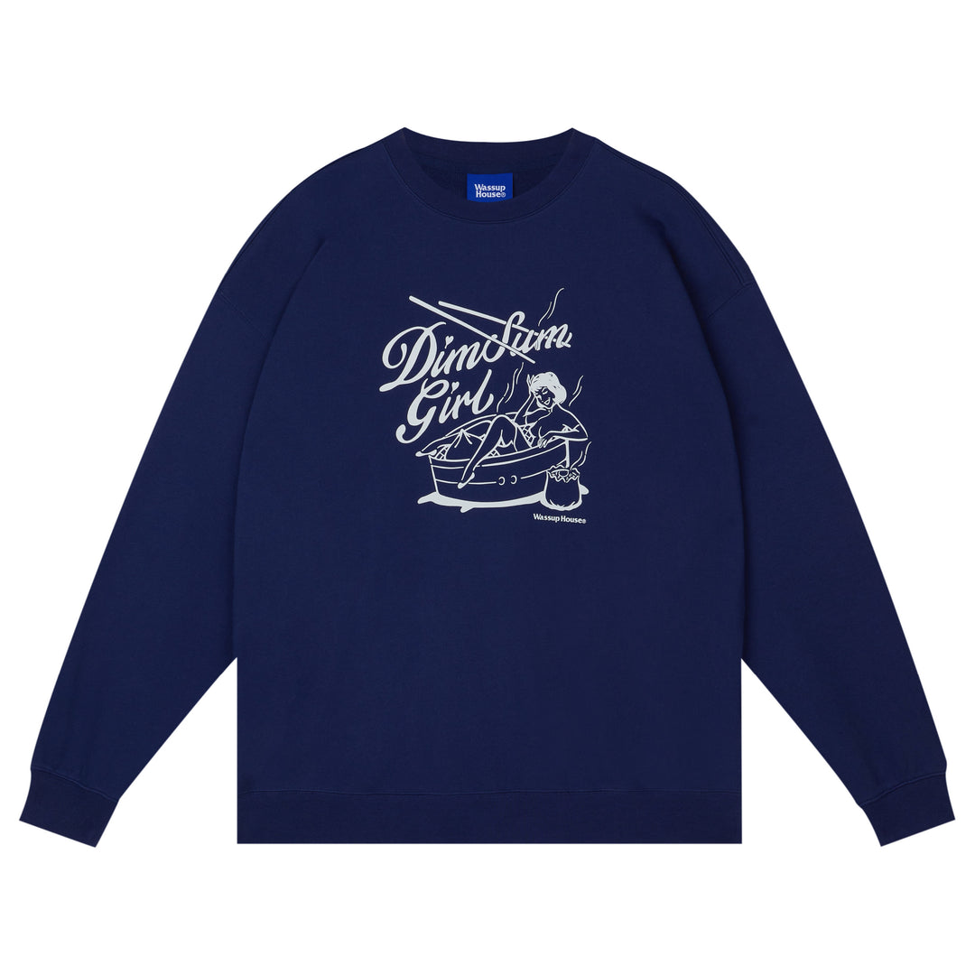 Wassup House Dim Sum Girl Printed Sweatshirt