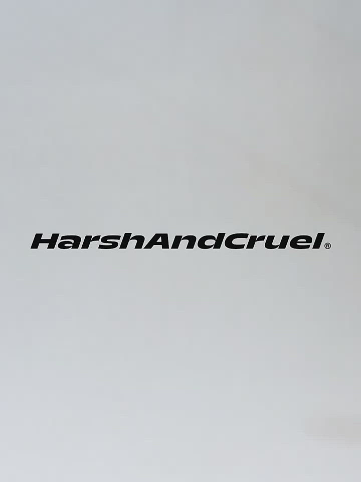 Harsh and Cruel Brush Print Graffiti Font Cuban Shirt