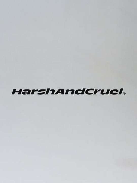 Harsh and Cruel Brush Print Graffiti Font Cuban Shirt