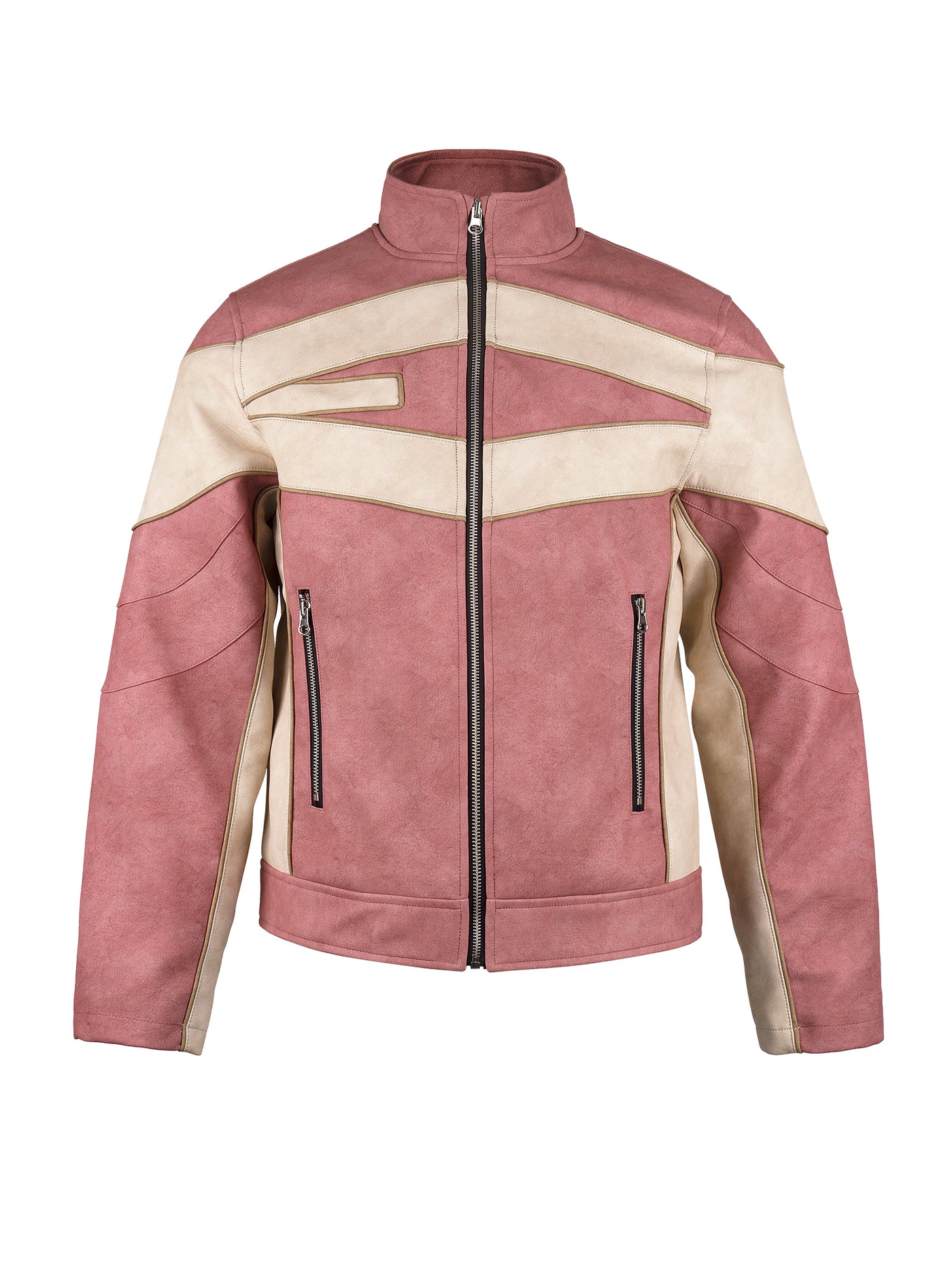 EVILKNIGHT(EK) Embroidery Biker Leather Jacket