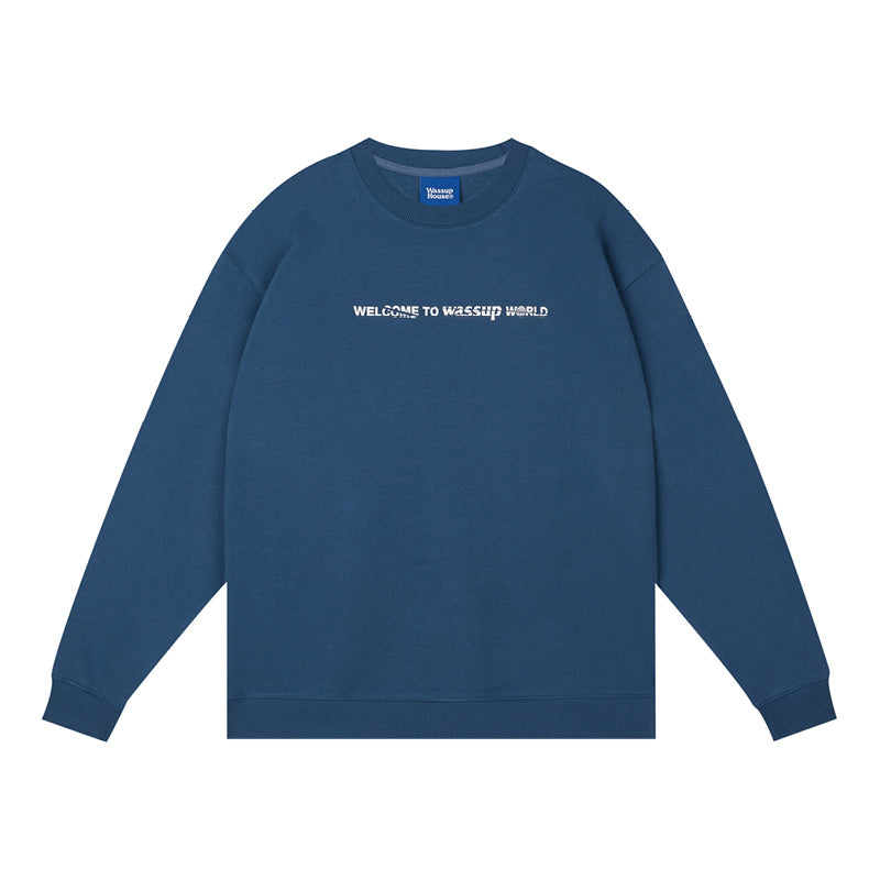 Wassup House Cutting Logo Sweatshirt