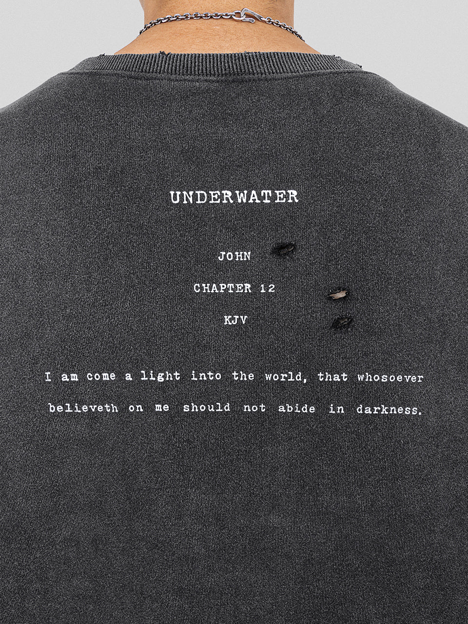 UNDERWATER Wormhole Destruction Thorns Printed Sweatshirt