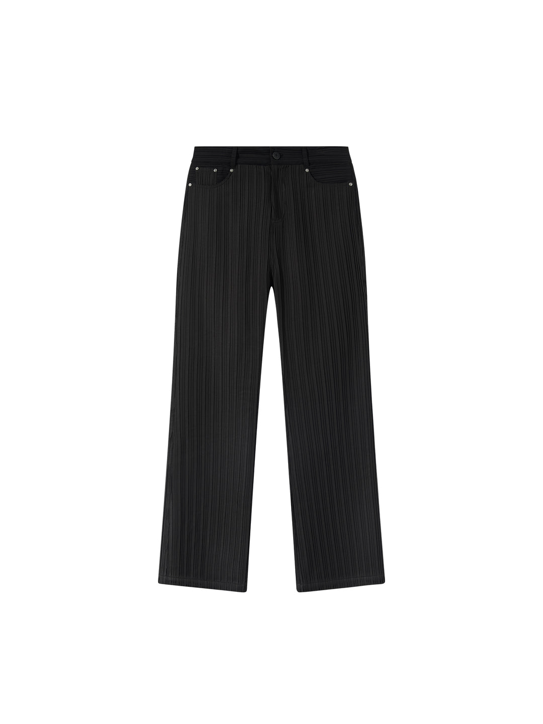 BLIND NO PLAN 3D Texture & Studded Suit Pants