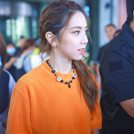 SALUTE x SHANE GONZALES Daisy Smiley Sun Flower Necklace | Face 3 Face